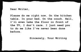 Dear writer